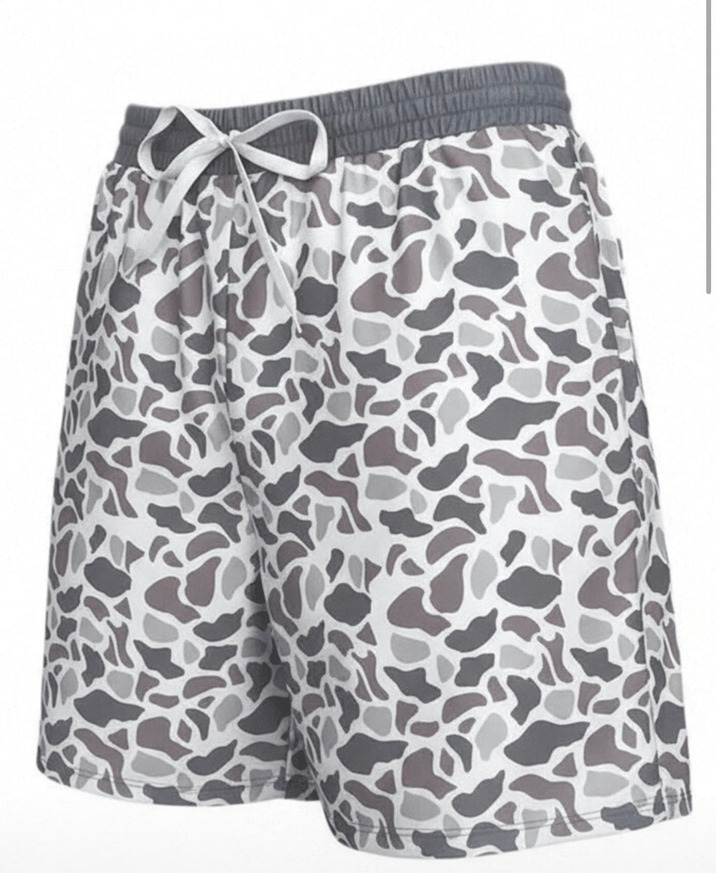 Camo swim trunks