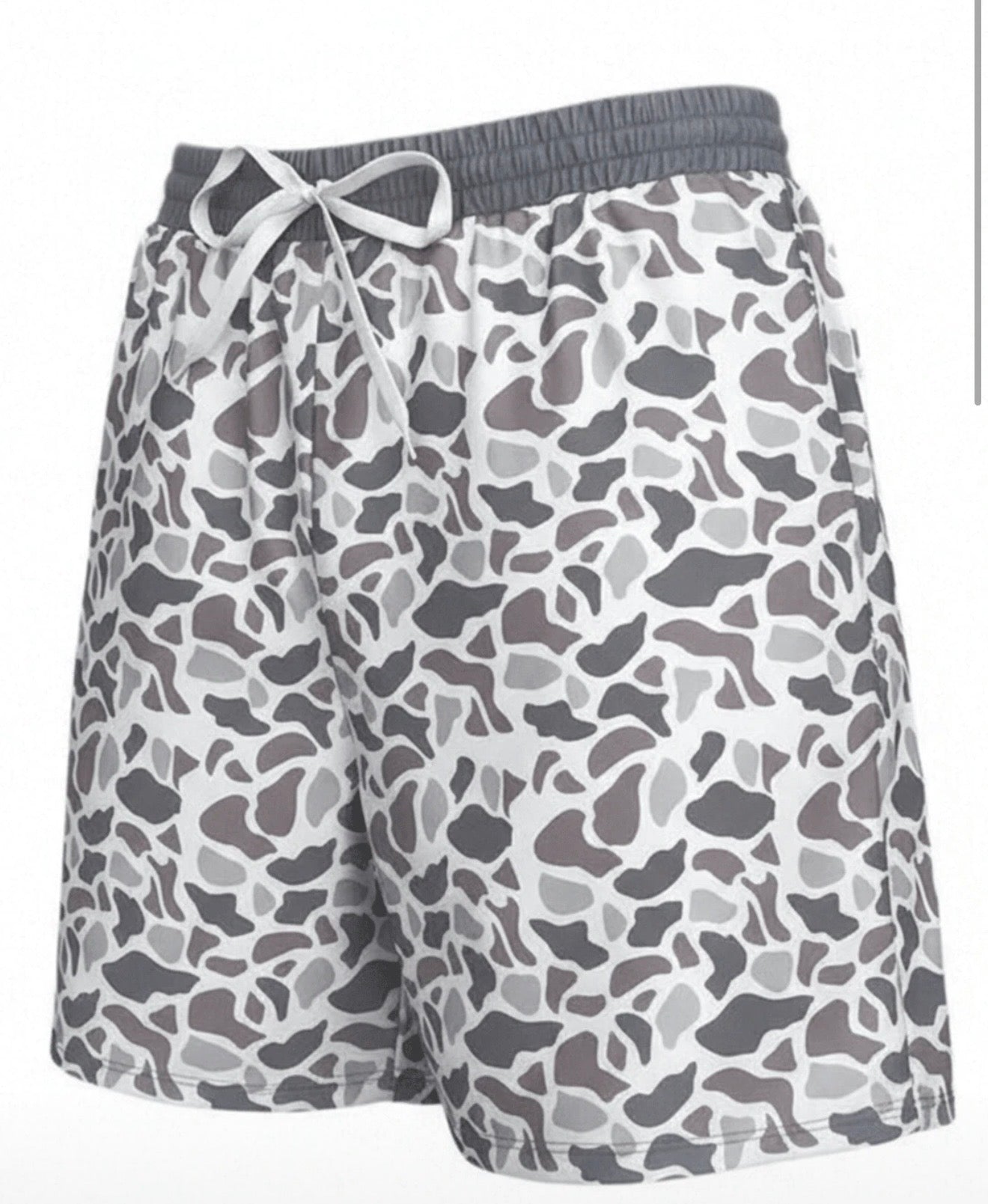 Camo swim trunks