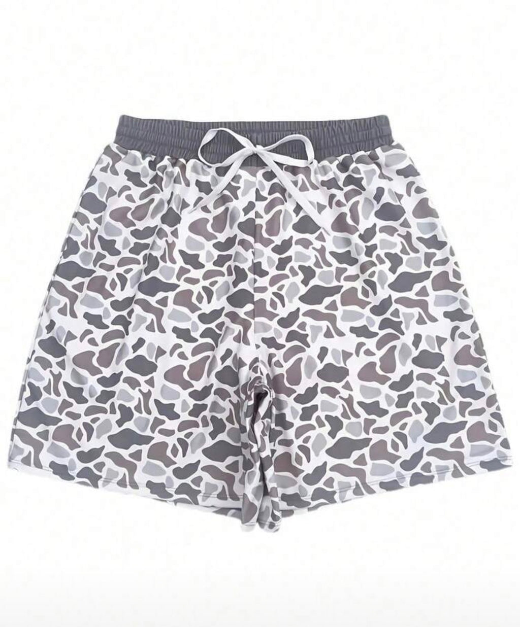 Camo swim trunks